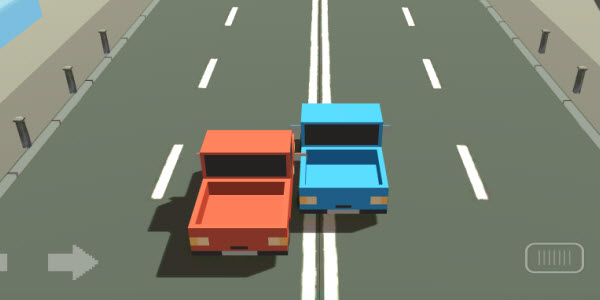 blocky overtake x screenshot
