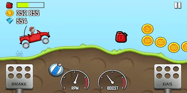 hill climb race screenshot