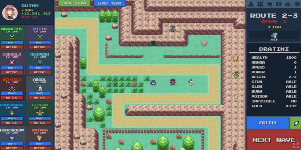pokepath td screenshot
